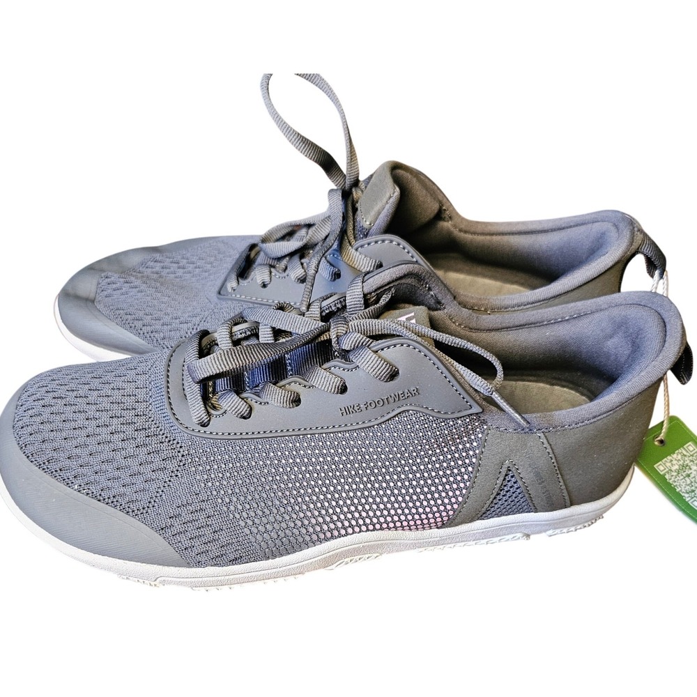 Hike Footwear Flow Series Barefoot Sneakers Grey Pink Womens 9-9.5 Mens 7-7.5